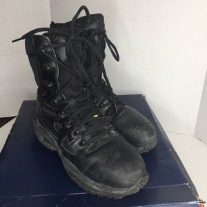 Reebok MN Sz/9.5W Rapid Response RB 8" Stealth Work Boot with Side Zip